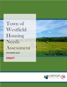 Town of Westfield Housing Needs Assessment