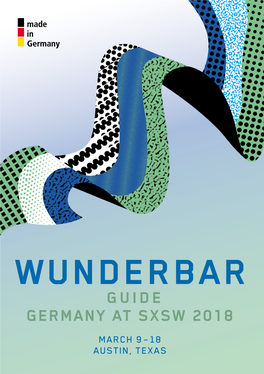 Germany at Sxsw 2018 Guide