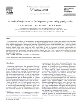 A Study of Trajectories to the Neptune System Using Gravity Assists