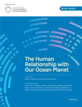 The Human Relationship with Our Ocean Planet