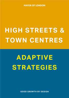 High Streets & Town Centres: Adaptive Strategies Guidance