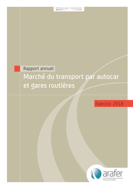 Rapport Annuel Transport Par Autocar Et Gares Routières 2018