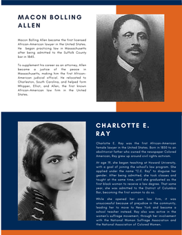 Macon Bolling Allen Became the First Licensed African-American Lawyer in the United States