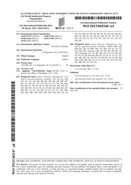 WO 2013/042140 A4 28 March 2013 (28.03.2013) P O P C T