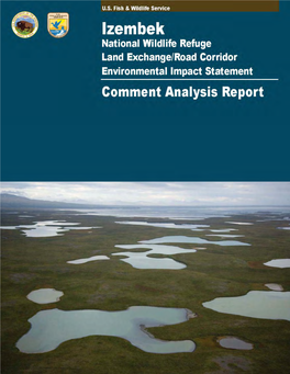 Izembek Comment Analysis Report 2010