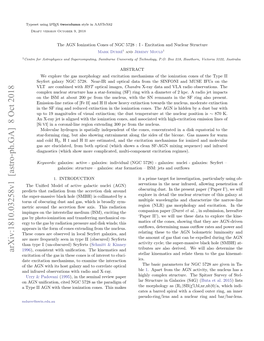 The AGN Ionization Cones of NGC 5728: I-Excitation and Nuclear Structure