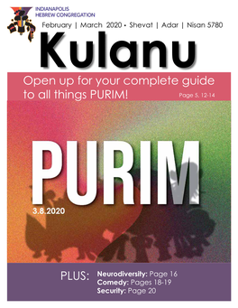 View the February/March Kulanu
