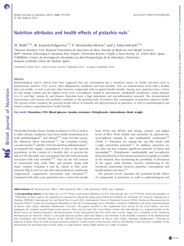 British Journal of Nutrition (2015), 113, S79–S93 Doi:10.1017/S0007114514003250 Q the Authors 2015