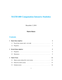 Linear Algebra) 2