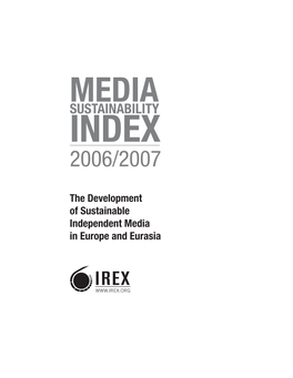 Sustainability Index 2006/2007