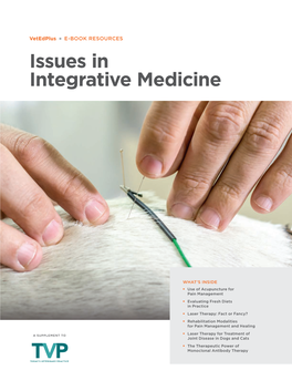 Issues in Integrative Medicine