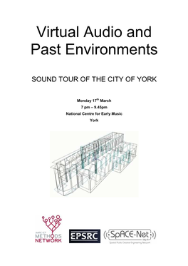 Sound Tour Programme and Guide