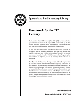 6 New Homework in State Schools Policy