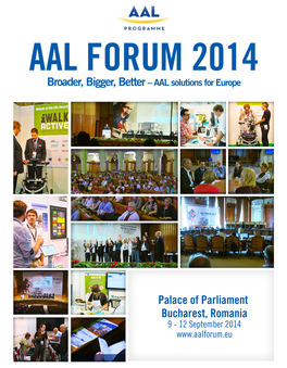 Organizers of the Aal Forum ������������������������������������������������������������������������������������������������265