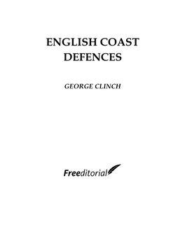 English Coast Defences