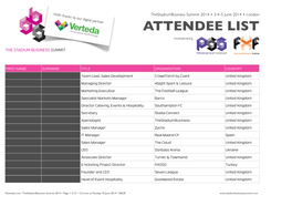 SBS14 Finalattendeelist Commbined Final.Numbers