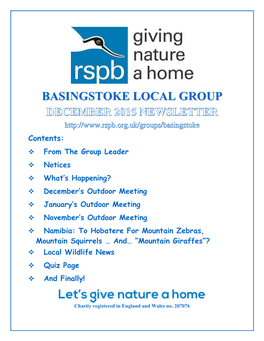 Basingstoke Local Group