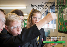 The Canterbury Academy Prospectus