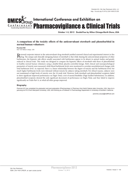 Pharmacovigilance & Clinical Trials