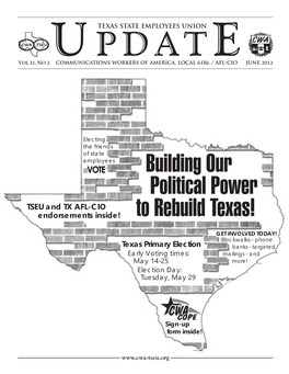 Building Our Political Power to Rebuild Texas! TSEU’S Ally Delwin Jones Runs to Regain House District 83 U.S
