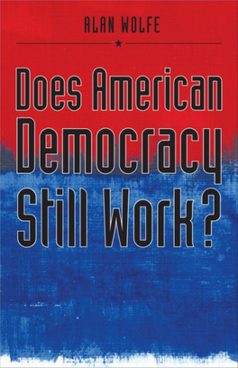 Does American Democracy Still Work?