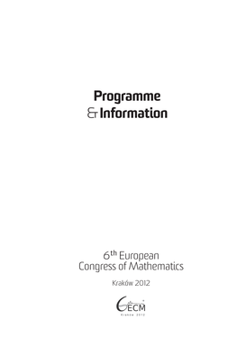 Programme & Information Brochure