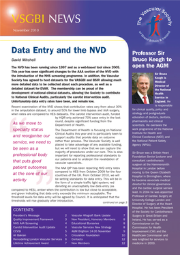 November 2010 Newsletter