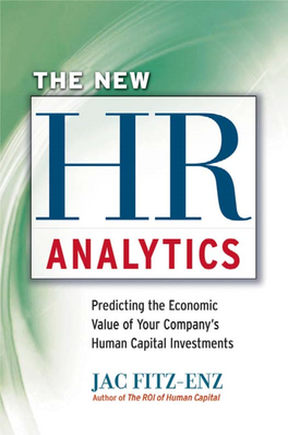 The New HR Analytics