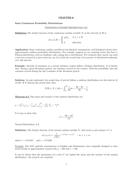 6.1 Definition: the Density Function of Th