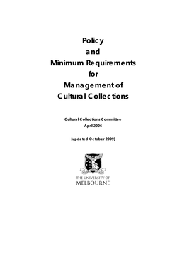 Cultural Collections