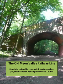 The Old Meon Valley Railway Line