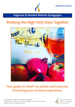 Walking the High Holy Days Together