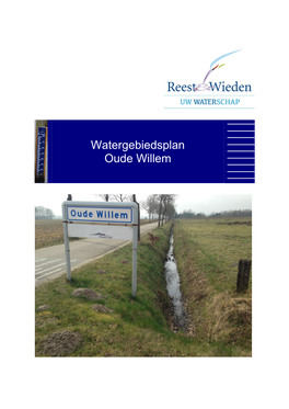 Watergebiedsplan Oude Willem