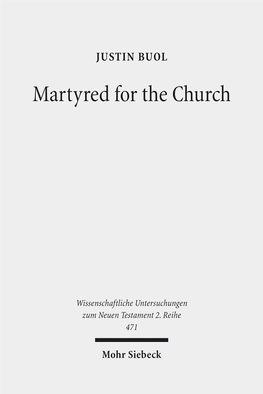 Martyred for the Church