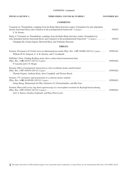Table of Contents (Print, Part 2)
