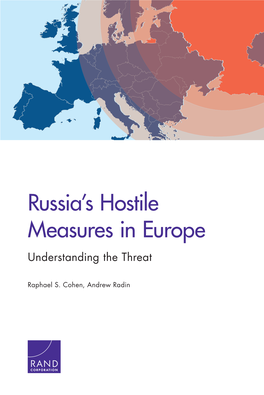 Russia's Hostile Measures in Europe