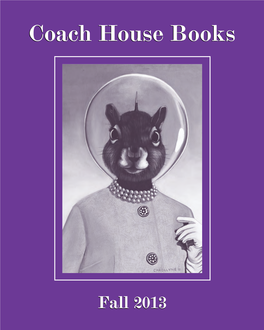 Coach House Fall 2013 Catalogue