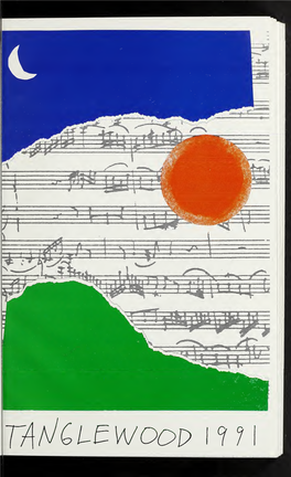 Boston Symphony Orchestra Concert Programs, Summer, 1991, Tanglewood