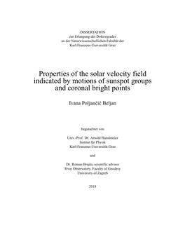 Properties of the Solar Velocity Field Indicated by Motions of Sunspot Groups and Coronal Bright Points