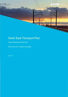 North East Transport Plan