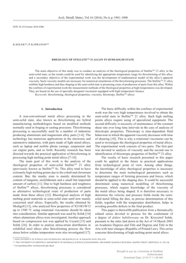 1. Introduction a Non-Conventional Metal Alloys Processing in the Semi