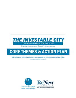 Core Themes & Action Plan
