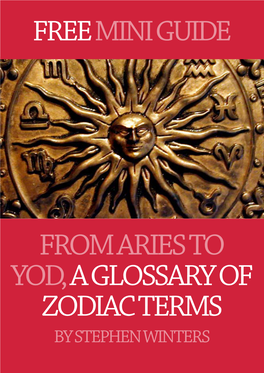 From-Aries-To-Yod-A-Glossary-Of-Zodiac-Terms