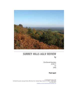 SURREY HILLS AGLV REVIEW By