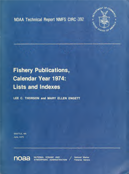 Fishery Circular