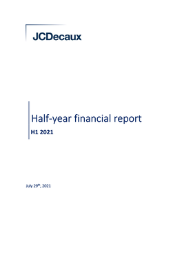 Half-Year Financial Report