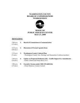 BOC Agenda 05-27-2008