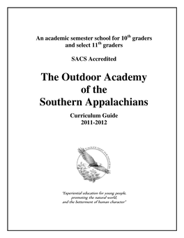 The Outdoor Academy of the Southern Appalachians