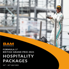 Hospitality Packages