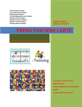 Primii Pași Spre Carte